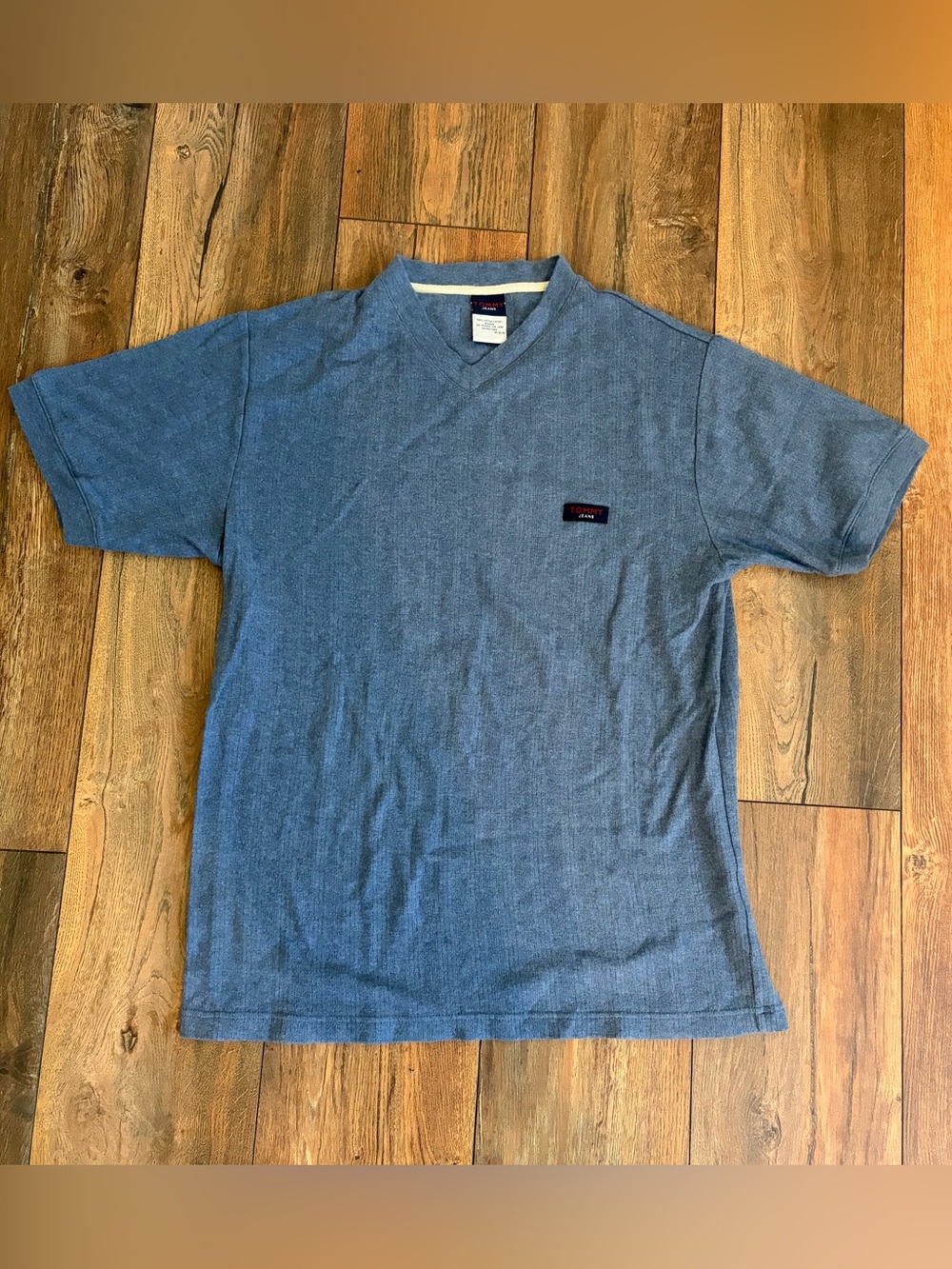 Tommy Jeans Men’s V-neck Short Sleeve T-shirt 100% COTTON